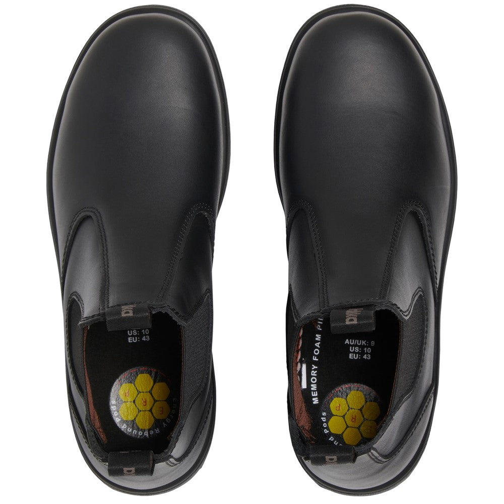 Hard Yakka Outback Safety Dealer Boot #colour_black