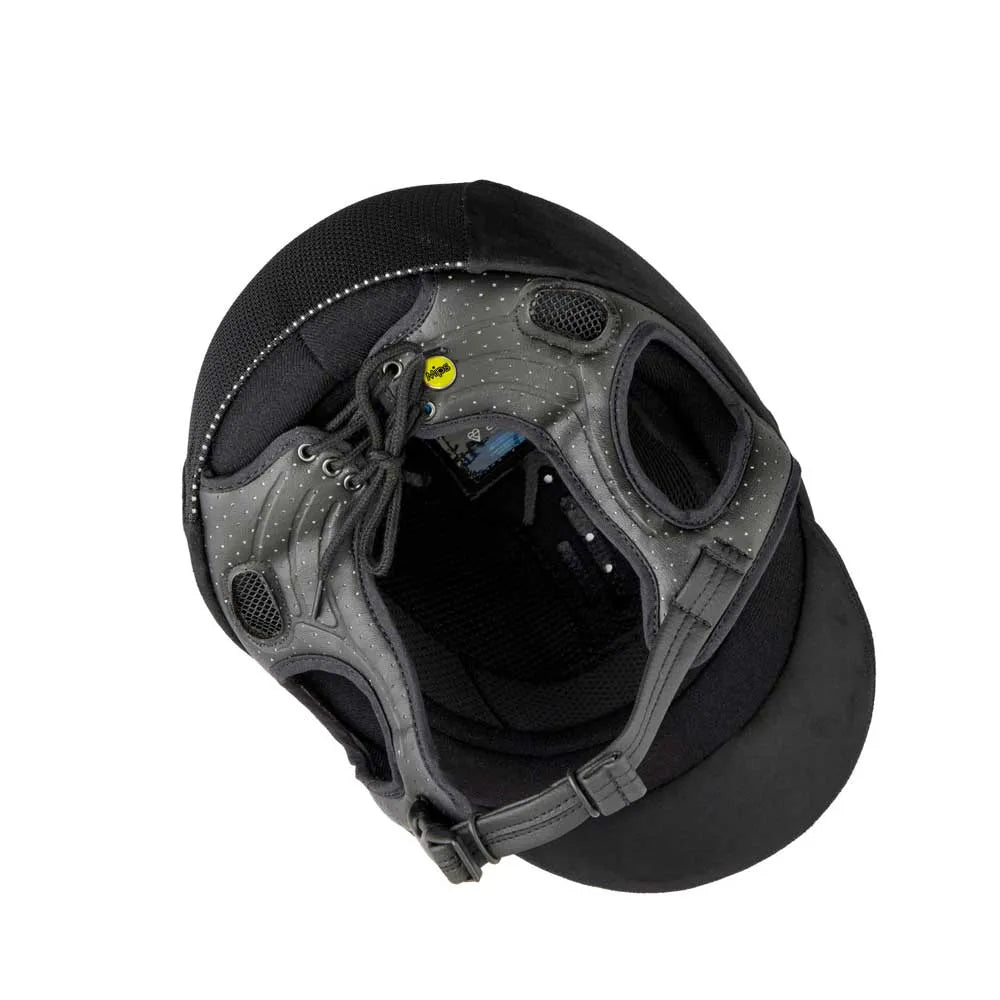 Champion X-Air Nova Peaked Helmet #colour_black-teal