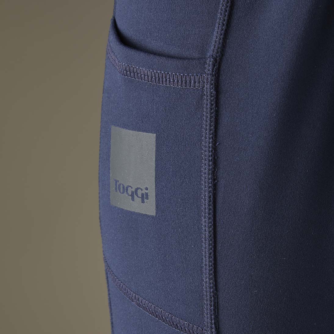 Toggi Define Children's Knitted Riding Tights #colour_navy