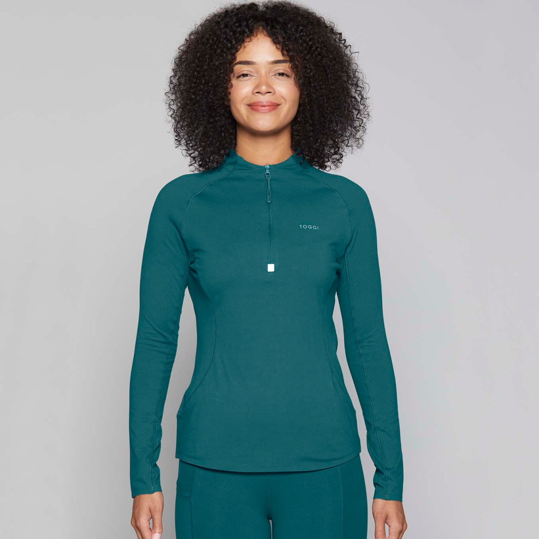 Toggi Reflector Women's Technical Base Top #colour_emerald