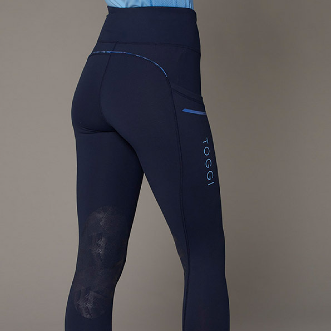 Toggi Sculptor Icon Riding Tights #colour_navy