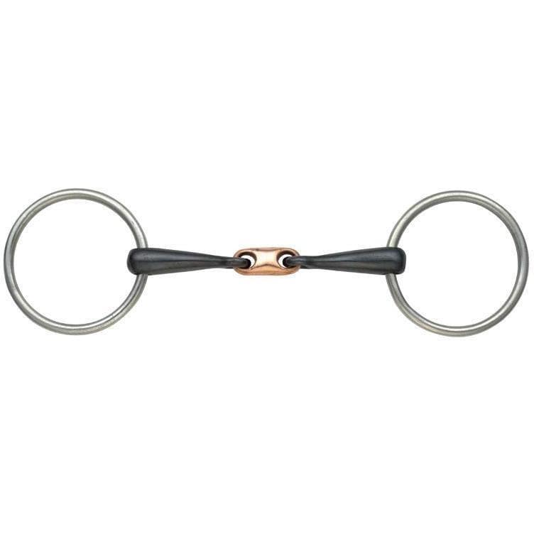 Shires Copper Lozenge Sweet Iron Snaffle