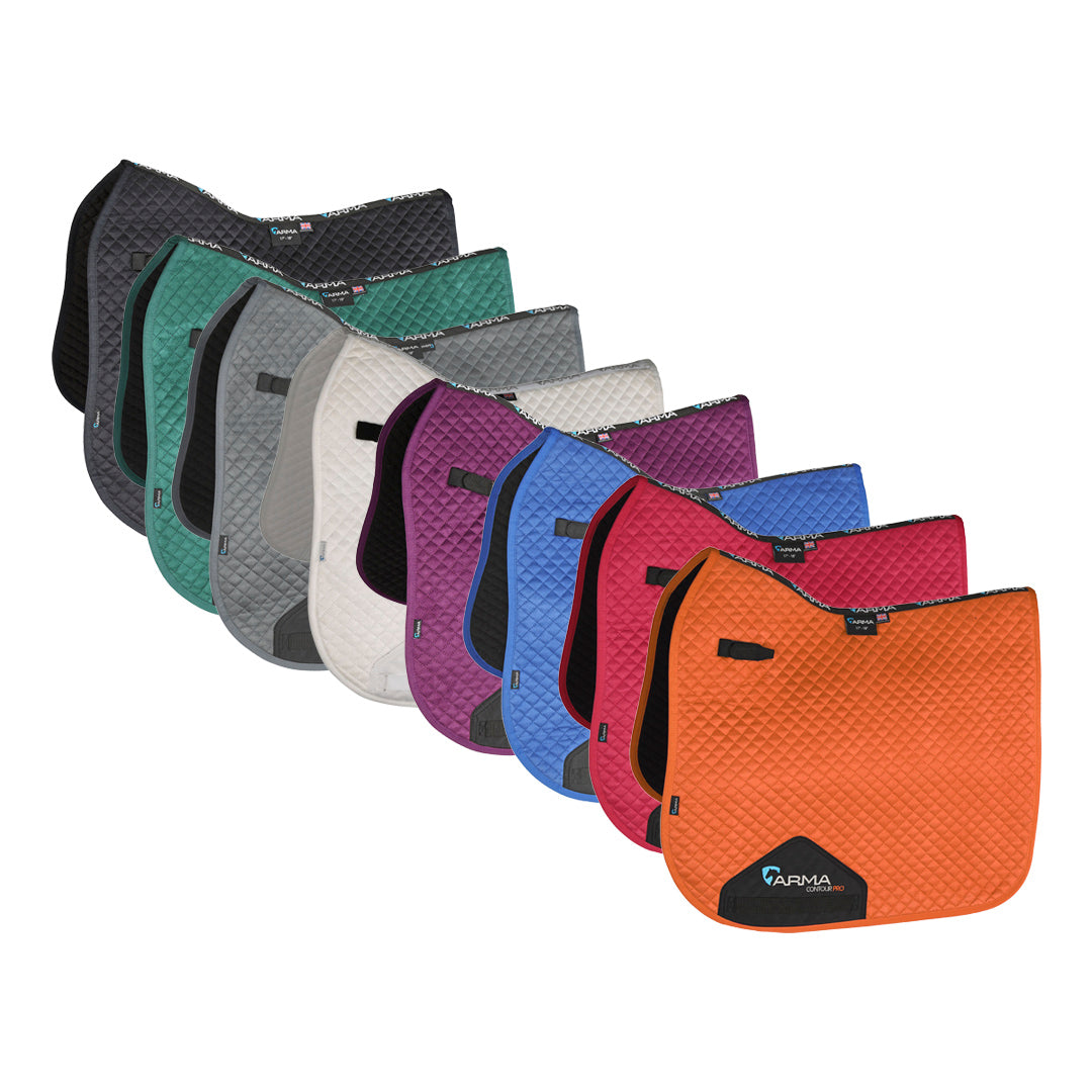 Shires Arma Suede Dressage SaddleCloth