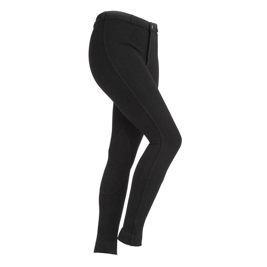 Shires Saddlehugger Jodhpurs Maids #colour_black