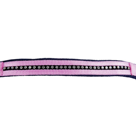 HKM Head Collar & Lead Rope Set -Crystal- Soft Polstred