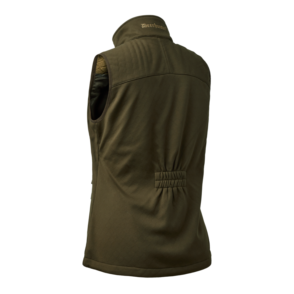 Deerhunter Excape Ladies Softshell Waistcoat #colour_art-green