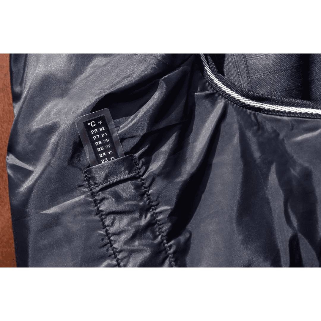 HKM Innsbruck fleece Lining Highneck Rug 1200D #colour_black