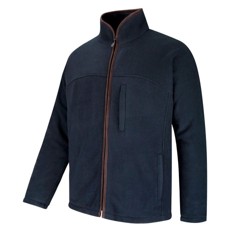 Hoggs of Fife Ghillie II Men's Waterproof Padded Fleece Jacket #colour_navy