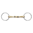 Mackey Cupris Solid Double Jointed Snaffle