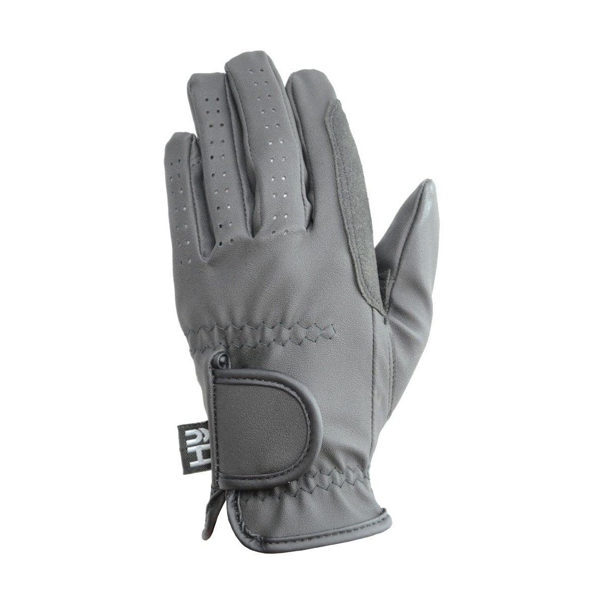 Gants d'équitation en cuir synthétique Hy5