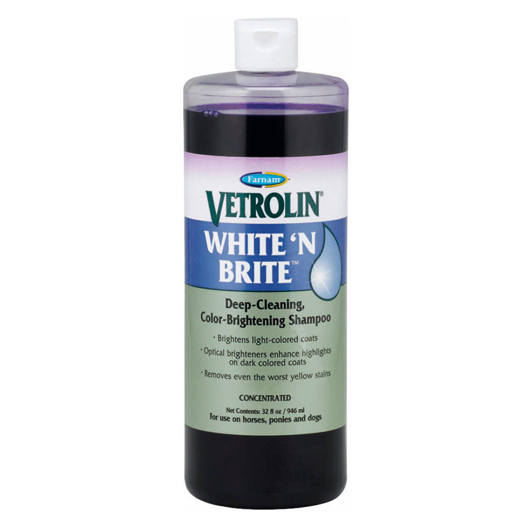 Farnam White 'N' Brites Shampooing nettoyant en profondeur pour chevaux