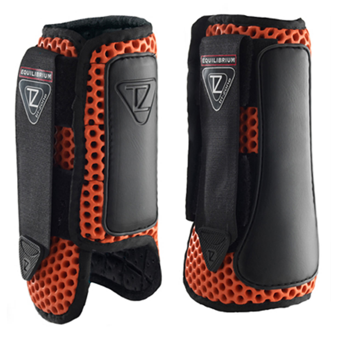 Equilibrium Tri-Zone Impact Sports Boots #colour_red