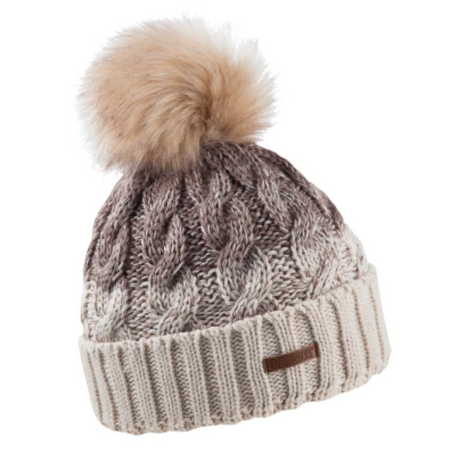 Sabbot Zuzana Bobble Hat #colour_cream-brown