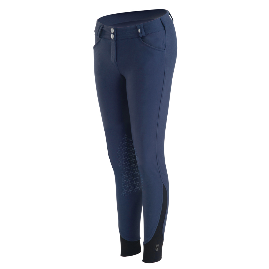 Tredstep Ireland Nero II Knee Patch Breeches #colour_vintage-indigo
