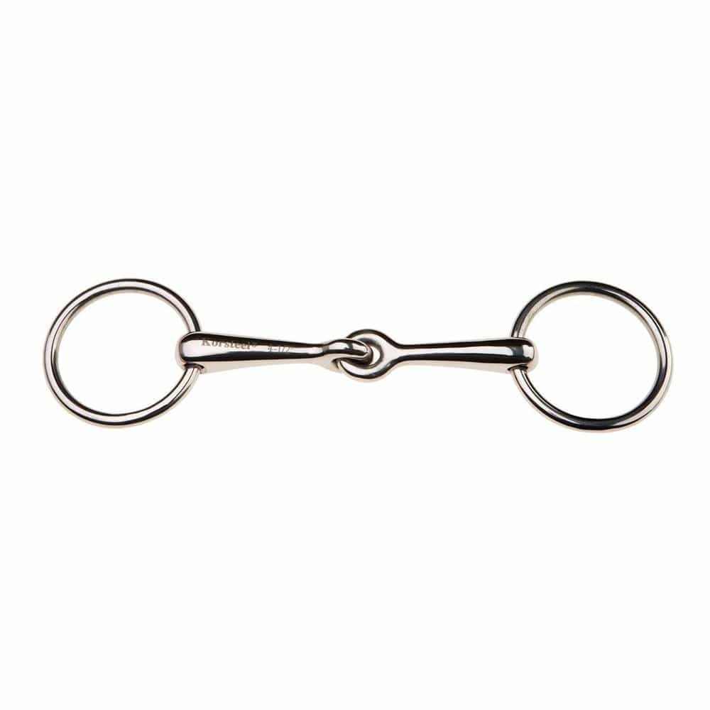 Korsteel Edelstahl Weymouth Loose Ring Bradoon Trense