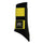 Woof Wear Club Brushing Boot #colour_black-sunshine-yellow