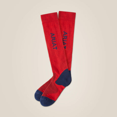 Ariat Ariattek Performance Socks #colour_red