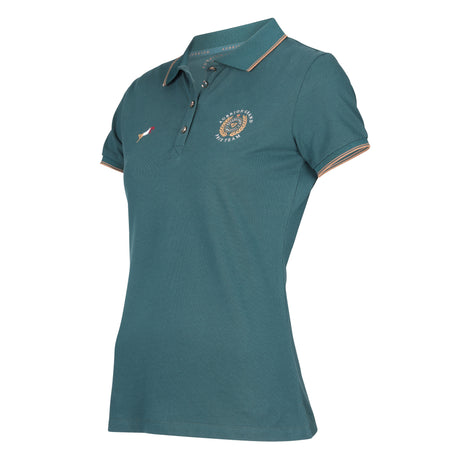 Shires Aubrion Team Young Rider Polo Shirt #colour_green