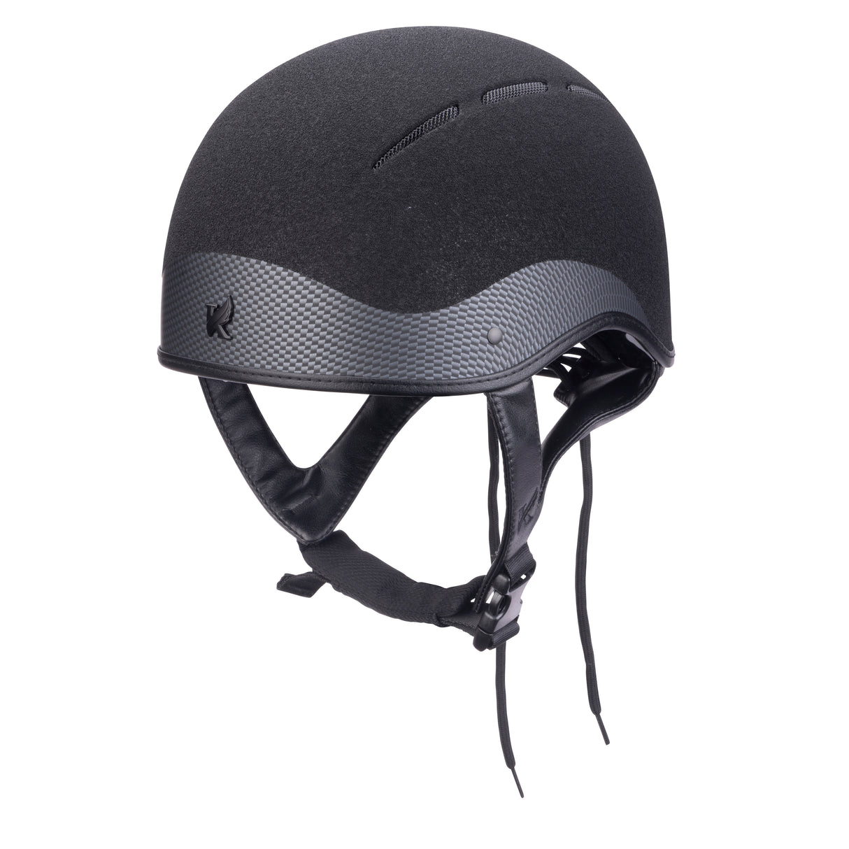 Shires Karben Graphite Luxe Jockey Skull #colour_black