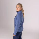 Shires Aubrion Core Ladies Half Zip Fleece #colour_blue