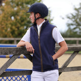 Shires Aubrion Core Men's Fleece Gilet #colour_navy