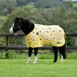 Saxon 600D Standard Neck Medium Weight Pony Turnout Rug #colour_rhino-print