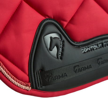 Shires ARMA Classic Dressage Saddlecloth #colour_coral