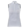 Shires Aubrion Newbel Ladies Sleeveless Show Shirt #colour_white
