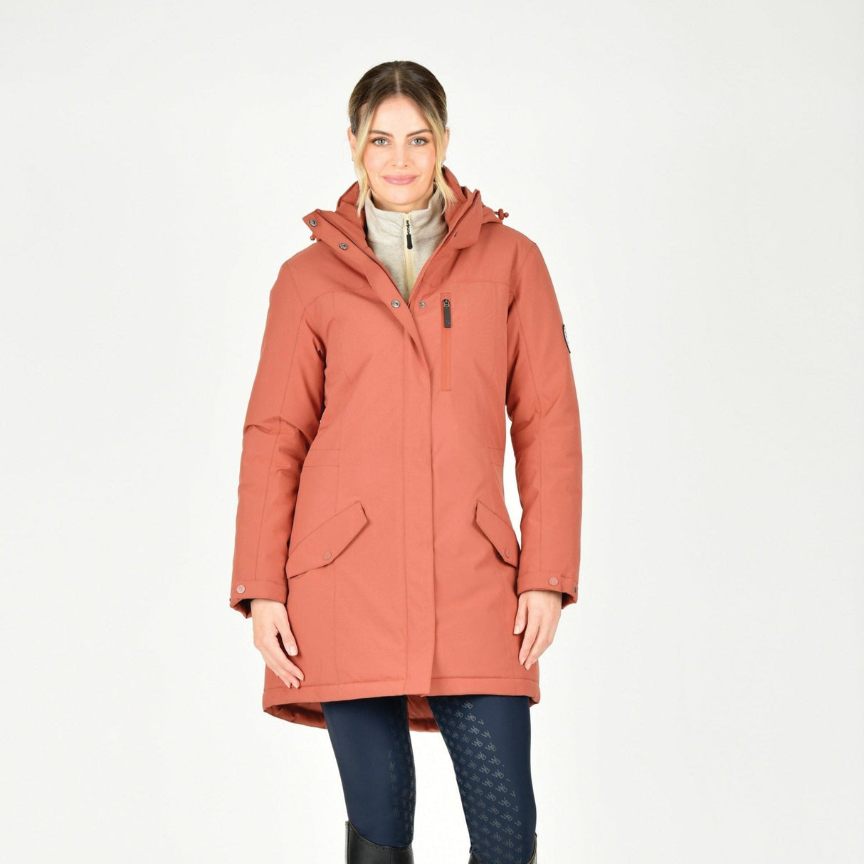 Weatherbeeta Kyla II Ladies Waterproof Jacket #colour_redwood