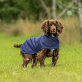 Weatherbeeta Comfitec Deluxe Diamond Quilt Dog Coat #colour_navy