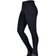 Saxon Warm Up Childs Zip Front Jodhpurs #colour_black