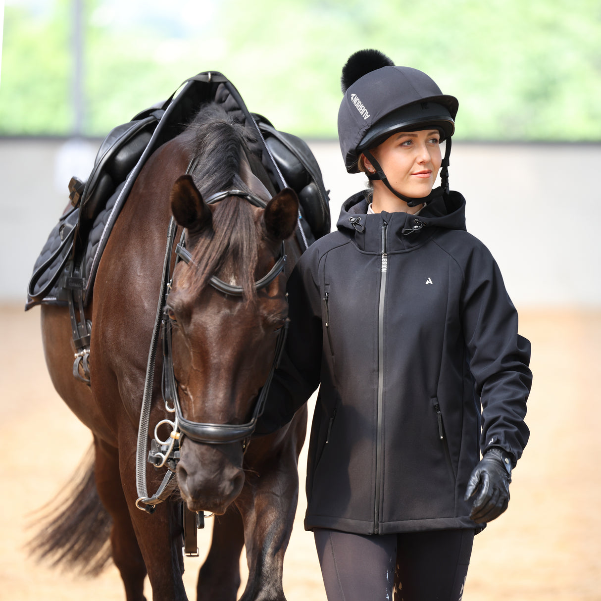 Shires Aubrion React Unisex Coat #colour_shadow