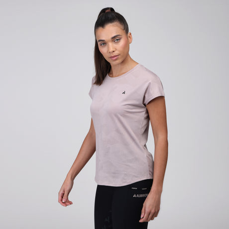 Shires Aubrion Ladies React Tech T-Shirt #colour_sand