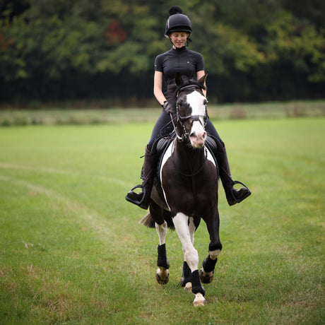 Shires Aubrion Young Rider React Short Sleeve Base Layer #colour_shadow