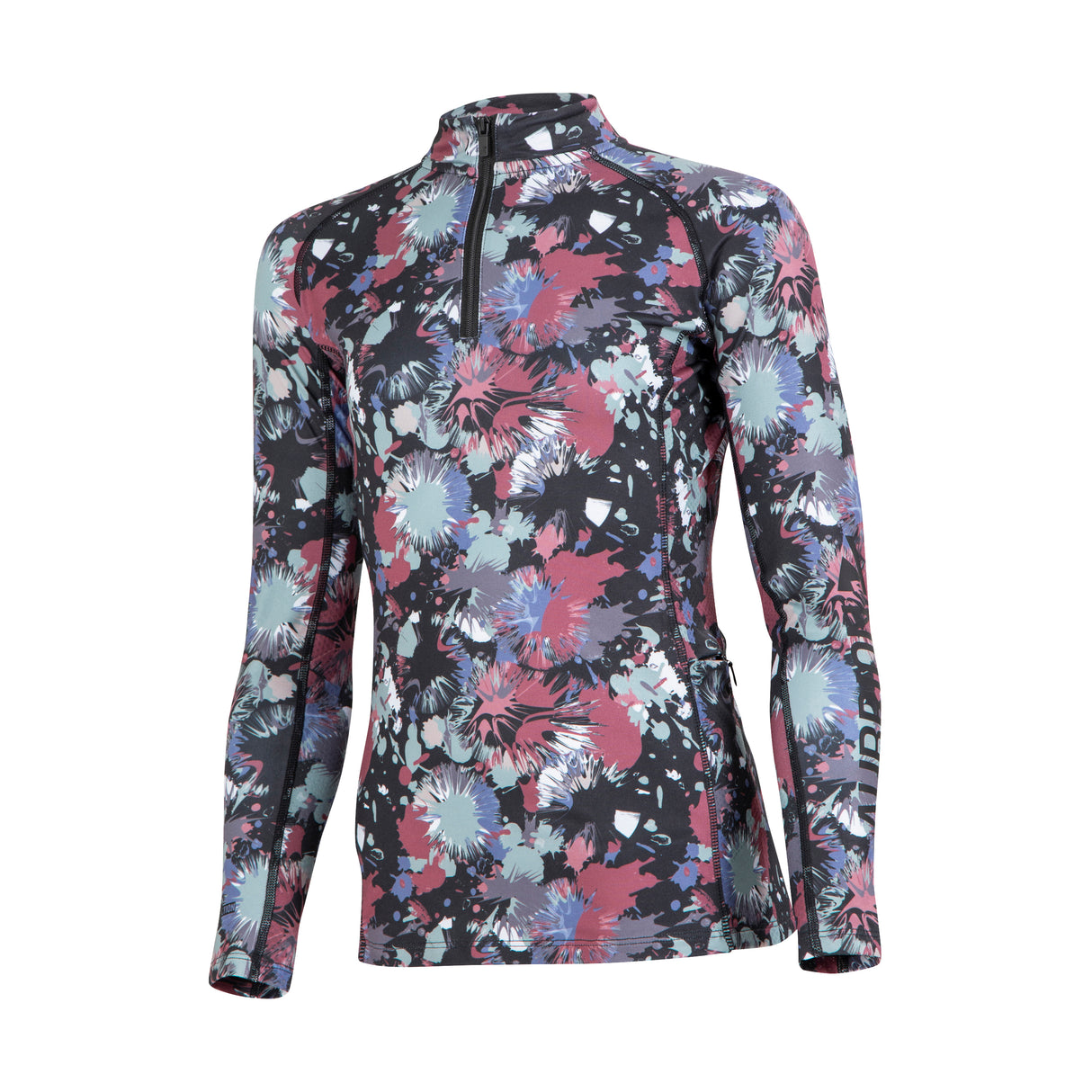 Shires Aubrion Young Rider React Long Sleeve Base Layer #colour_abstract