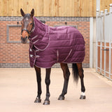 Shires Tempest Original 300 Stable Rug & Neck Set #colour_burgundy