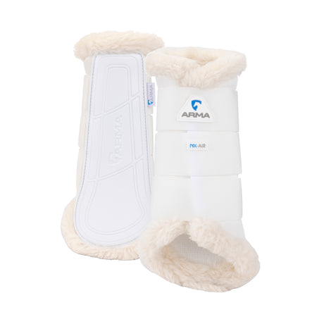 Shires ARMA NX-AIR Brushing Boots #colour_white