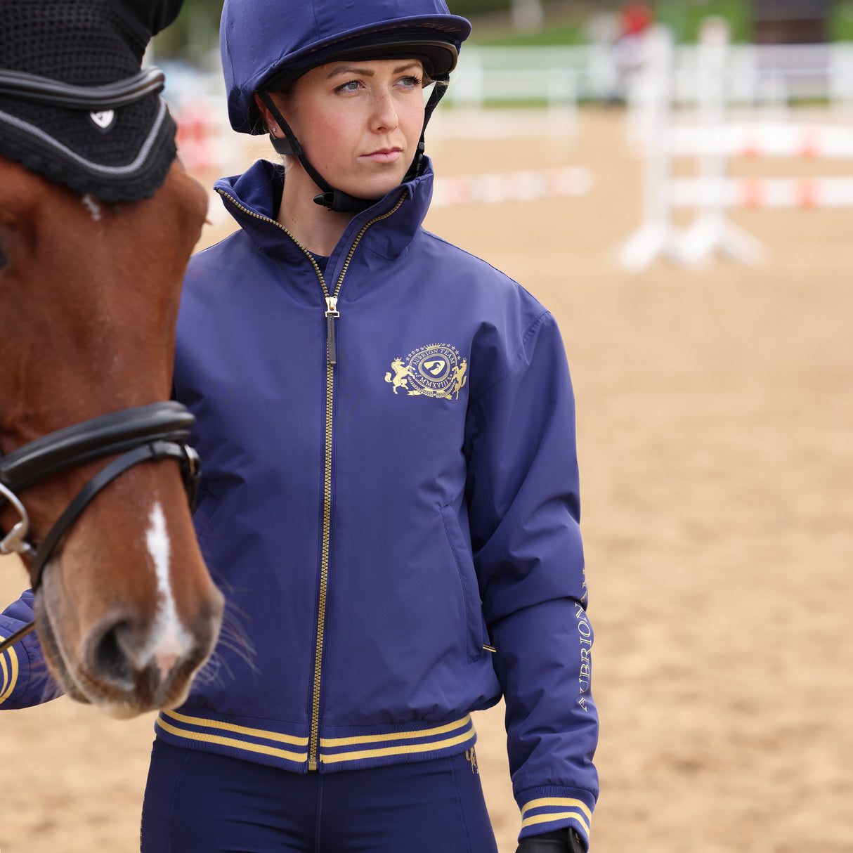 Shires Aubrion Ladies Team Blouson #colour_midnight