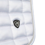 Shires ARMA Eltar Satin Jump Saddlecloth #colour_white