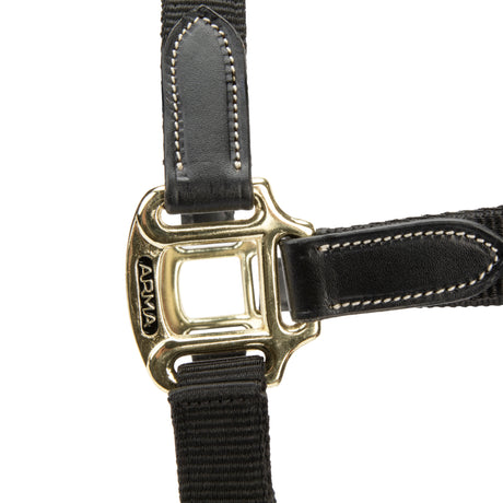 Shires ARMA Porto Headcollar #colour_black