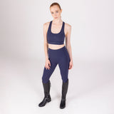 Shires Aubrion Ladies React Power Sports Bra #colour_midnight