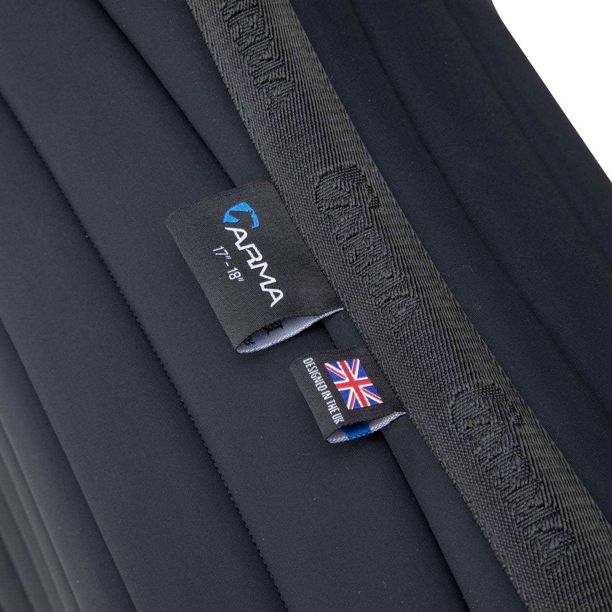Shires ARMA Elegance 2.0 Jump Saddlecloth #colour_black