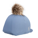 Shires Aubrion Equestrian Hat Cover #colour_storm