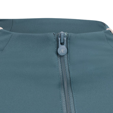 Shires Aubrion Equestrian Long Sleeve Base Layer -Young Rider #colour_thyme