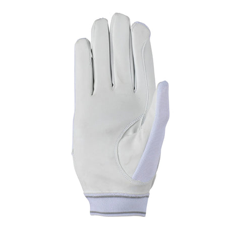 Aubrion Stratos SportFit Riding Gloves #colour_white