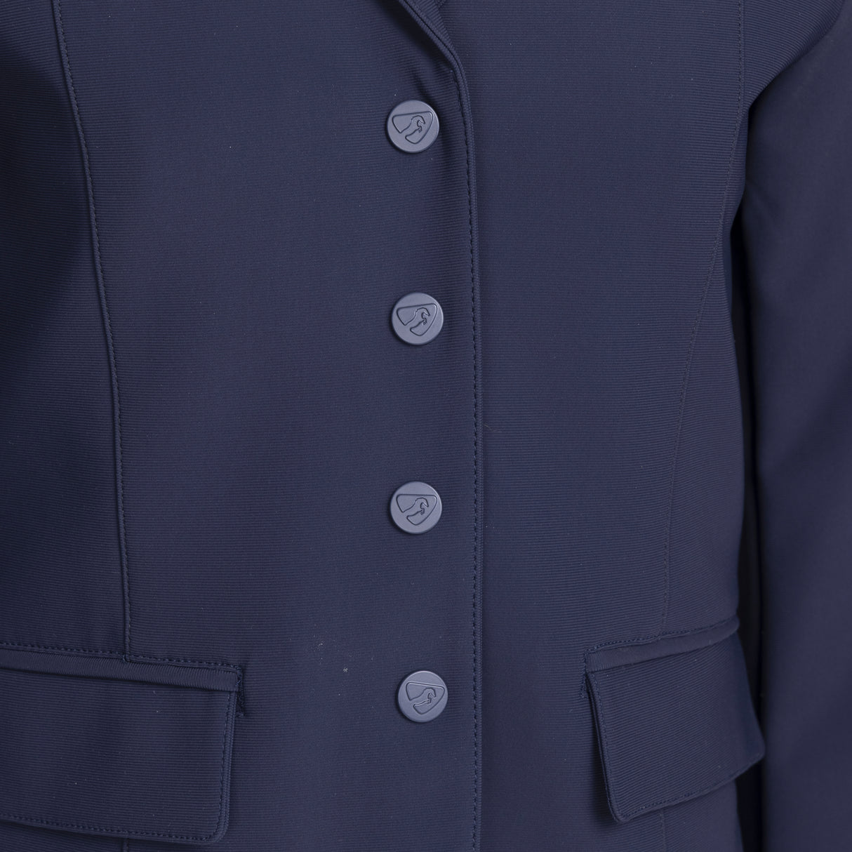 Shires Aubrion Children's Optima-MX Show Jacket #colour_navy