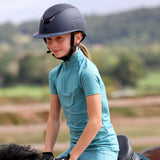 Shires Aubrion Young Rider React Short Sleeve Base Layer #colour_haze