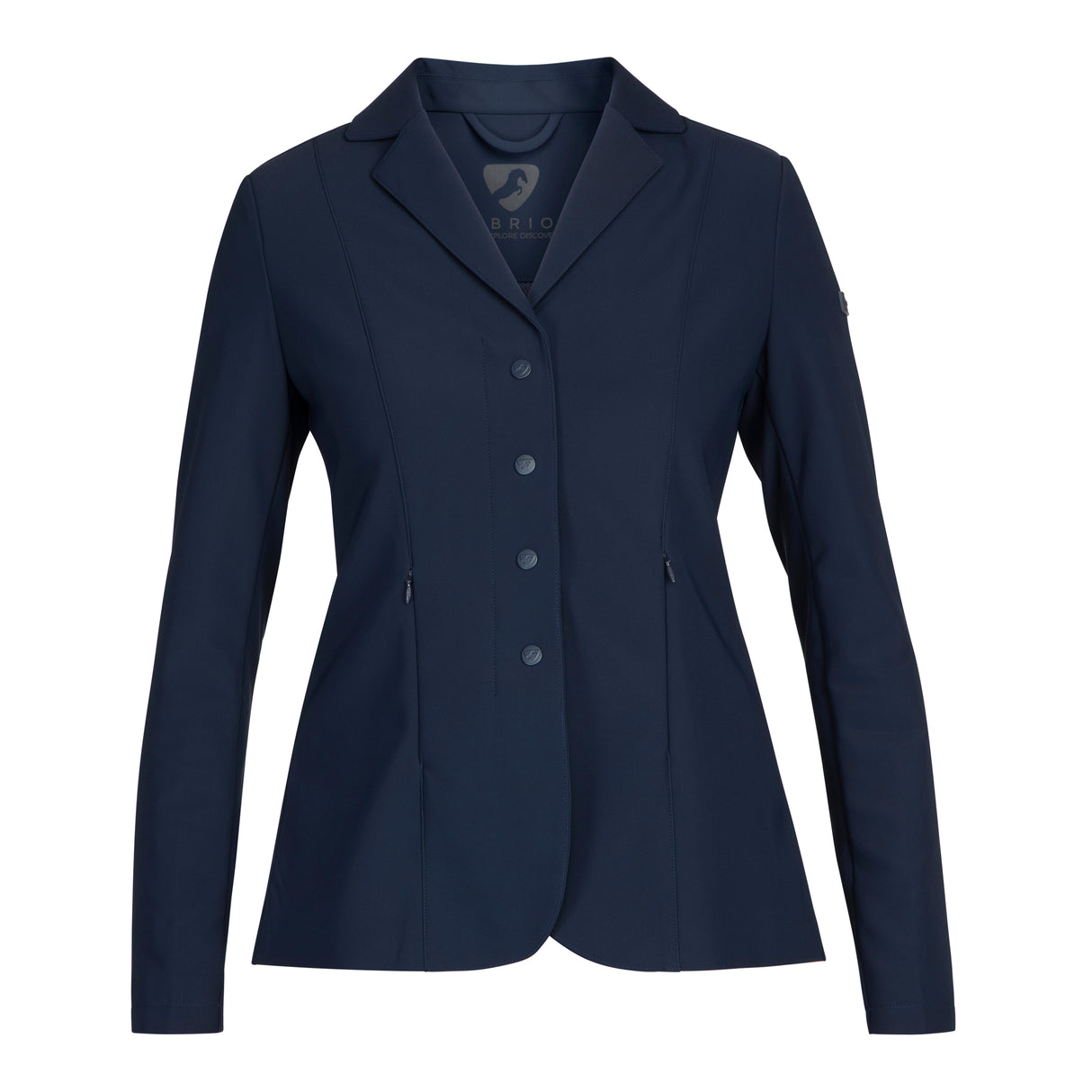 Shires Aubrion Ladies Optima-PX Show Jacket #colour_navy