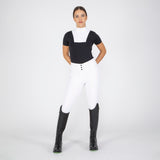 Shires Aubrion Optima MX Breeches #colour_white