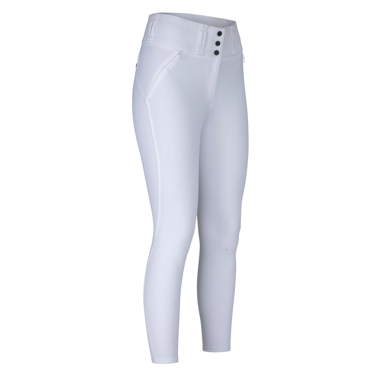 Shires Aubrion Optima MX Breeches #colour_white
